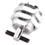 Stainless steel Chrome Locking Bonnet Pin Kit - Image 2