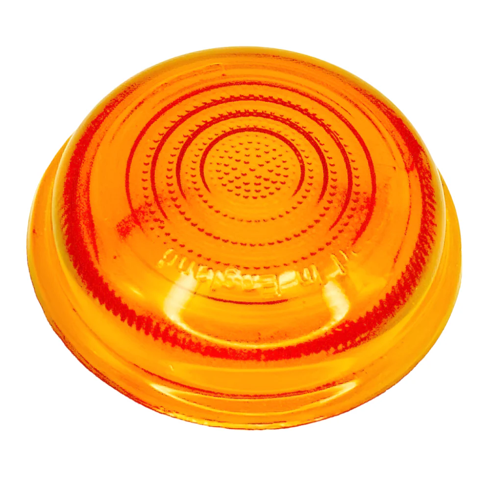 Lucas L488 Replacement AMBER Glass Lens