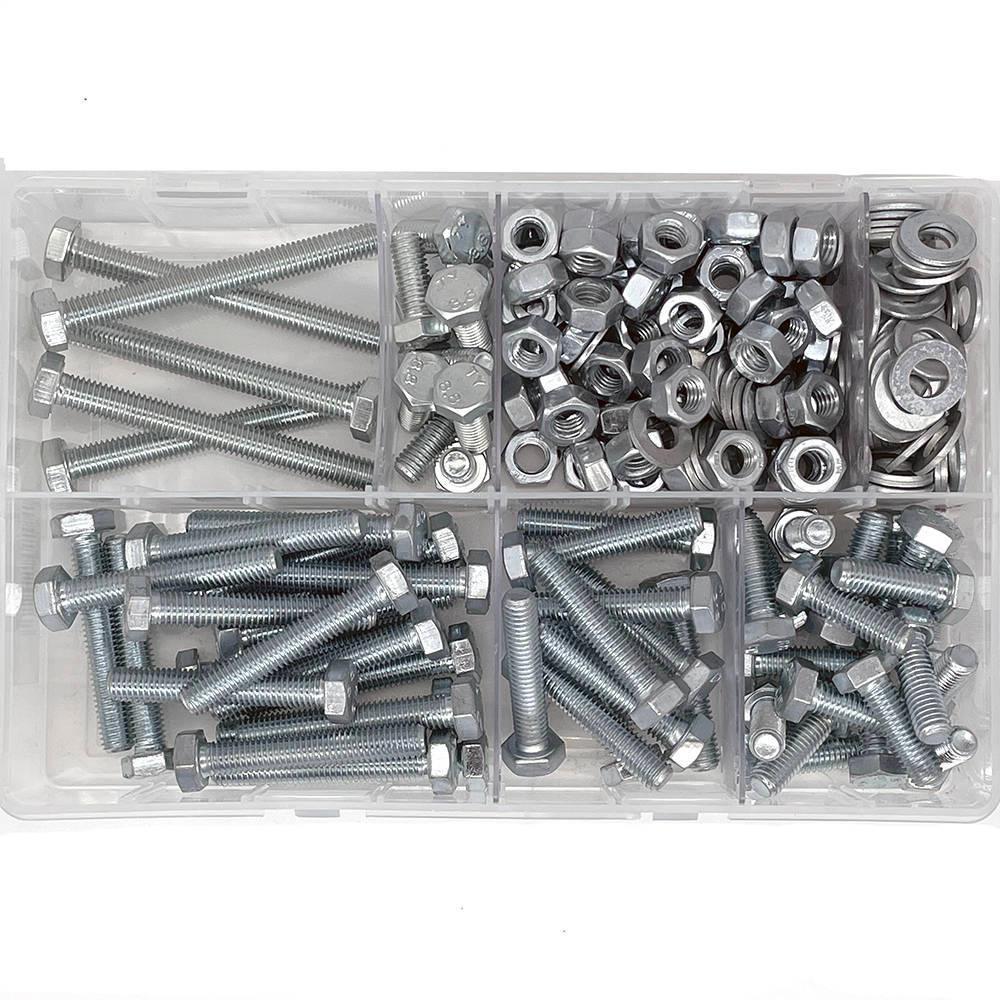 M8 Nut And Bolt Selection Pack Of 220
