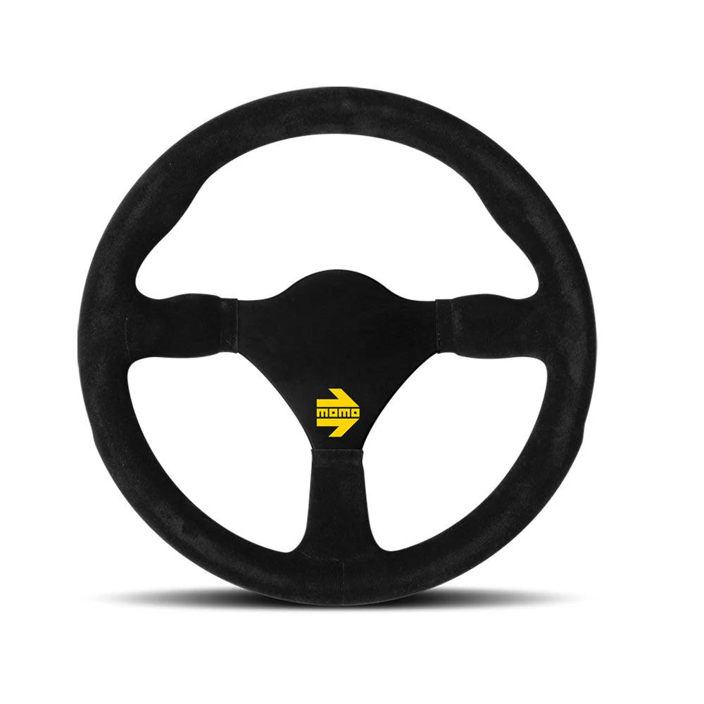 MOMO MOD.26 Racing Steering Wheel - 260mm - Black Suede
