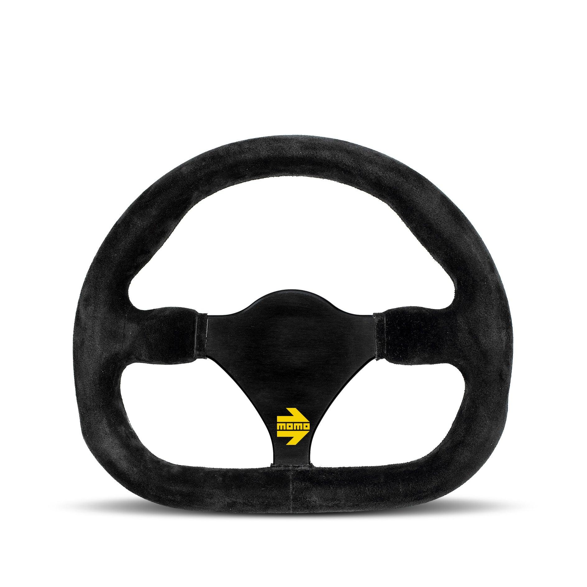 MOMO MOD.27 Racing Steering Wheel - 270mm - Black Suede