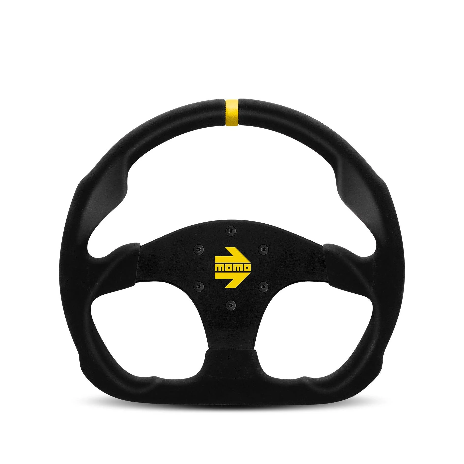 MOMO MOD.30 Racing Steering Wheel - 320mm - Black Suede