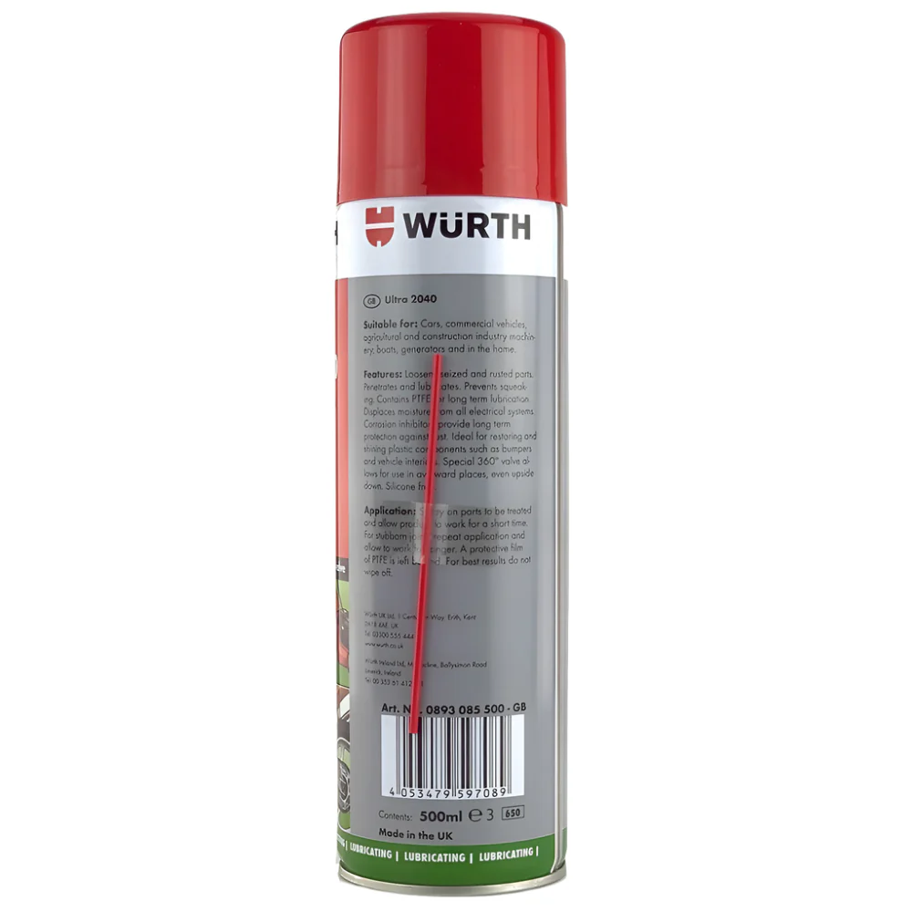 Multi Purpose Lubricant Aerosol 500ml - Image 3