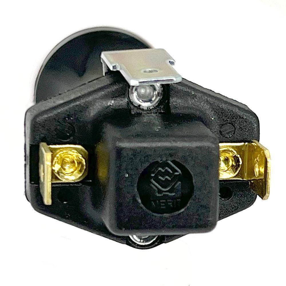 ON-OFF Illuminated Push-Pull Switch AMBER - Image 2