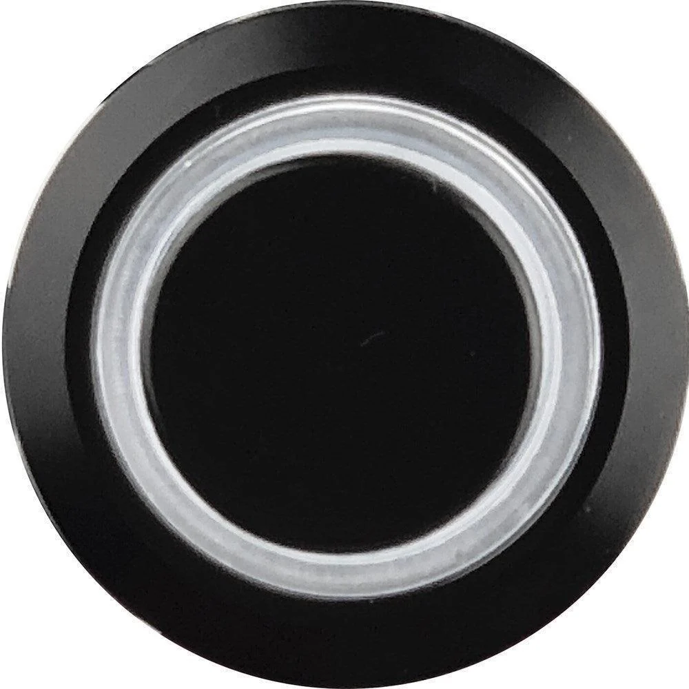 Plain Momentary Switch Illuminated Black Bezel - Image 2