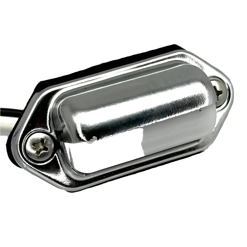Plated Brass Rear Number Plate / Interior Light