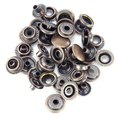 Press Stud Refill Pack Bronze Plated Pack Of 12