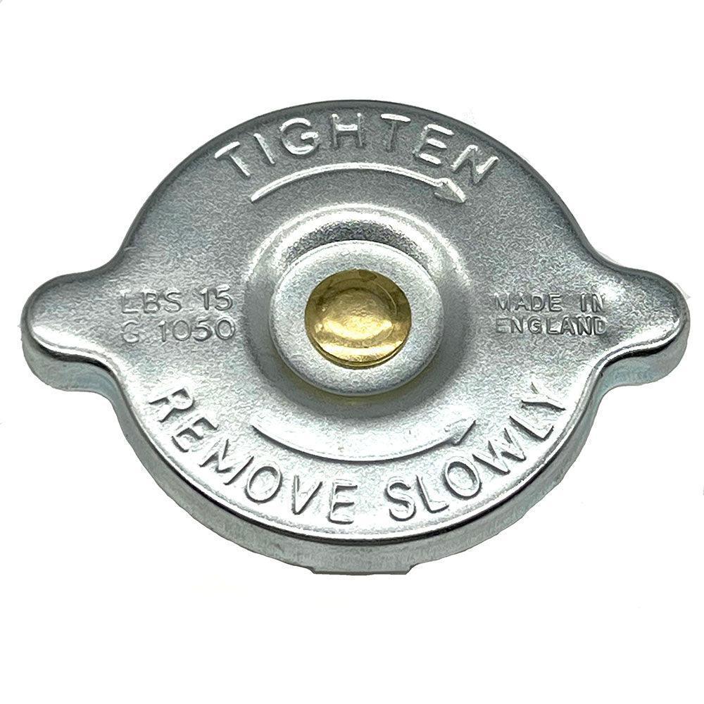 Radiator Cap  Spring Steel Upper Seal 15lb