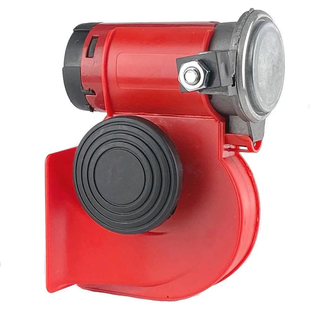 Red Compact Twin Tone Air Horn - Image 2