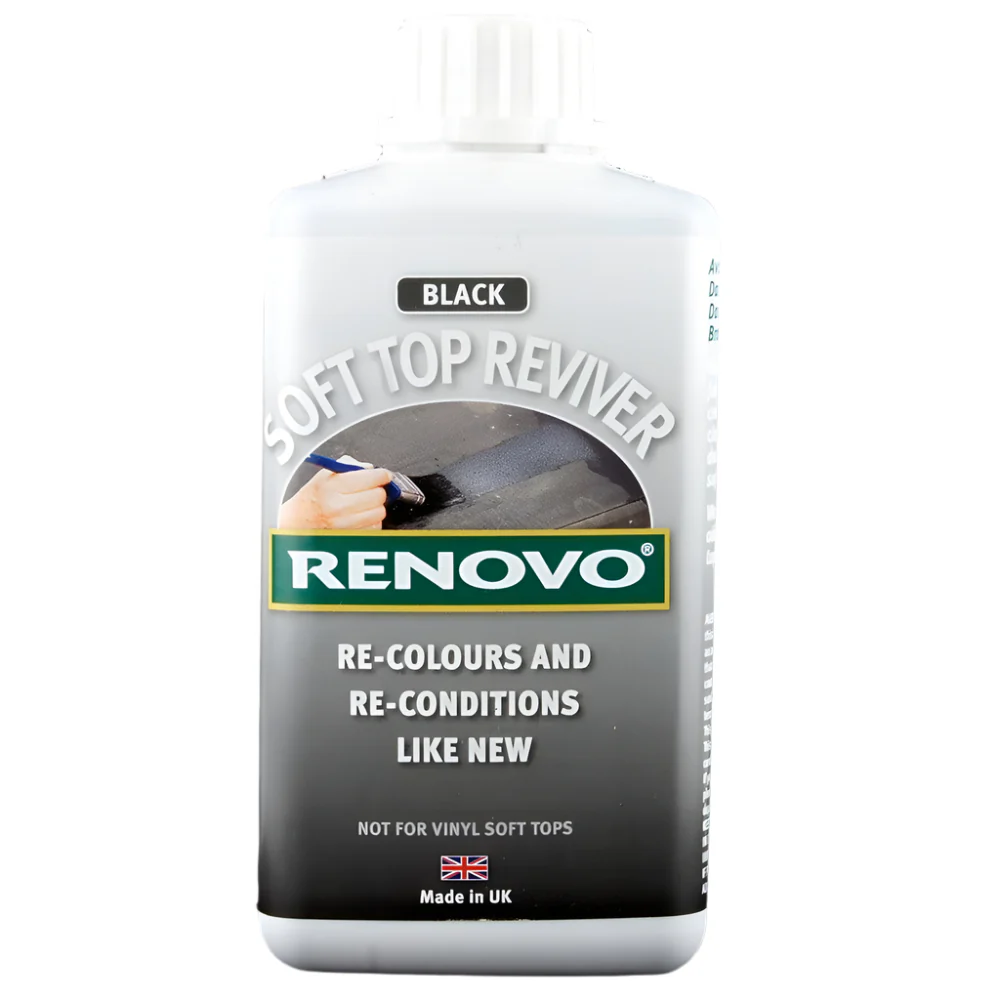 RENOVO Black Soft Top Reviver 500ml
