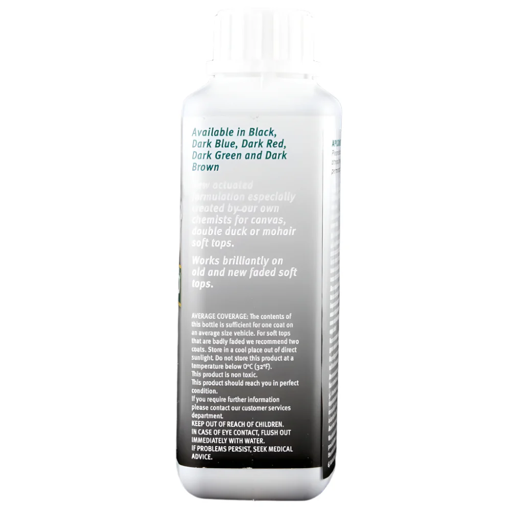RENOVO Black Soft Top Reviver 500ml - Image 2