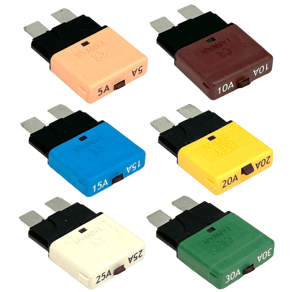 Resettable Standard Fuses / Circuit Breakers