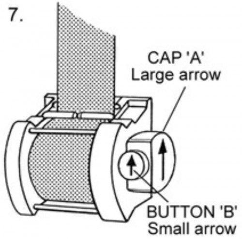 Securon 3 Point Fixing, Multi-Angle Retractable Long Stalk Black - Image 5