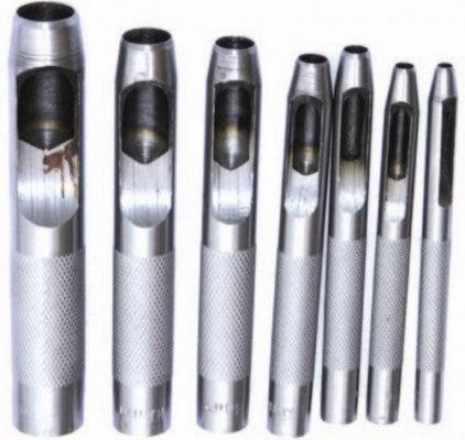 Small 6 Piece Wad Punch Set