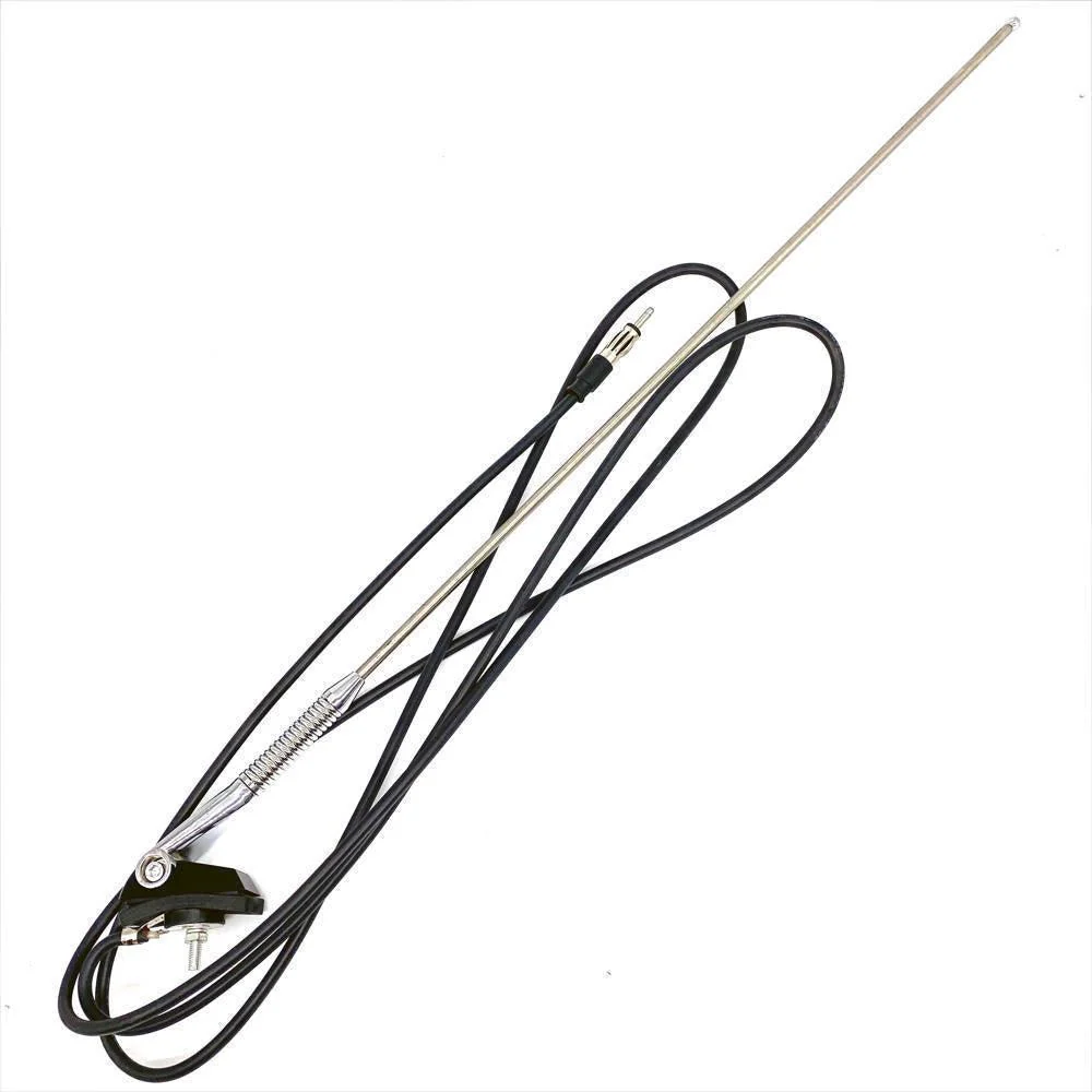 Spring Base Stainless Steel Roof Mount Radio Aerial