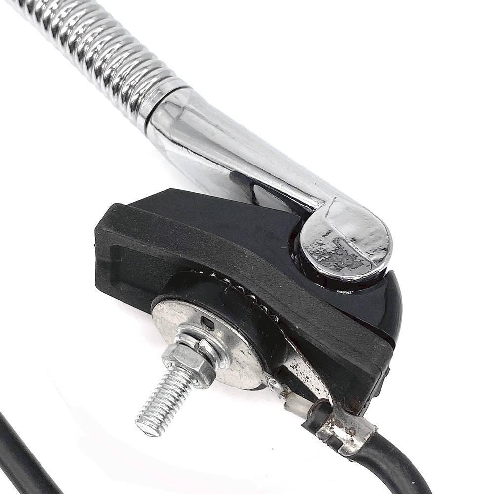 Spring Base Stainless Steel Roof Mount Radio Aerial - Image 2