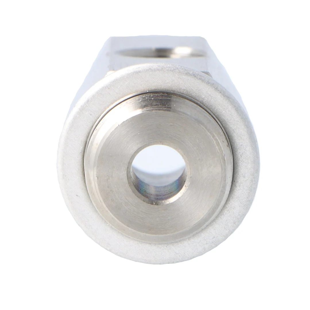 Stainless Steel Oil Pressure T Piece M16 x 1.5 Male and Female 1/8" NPT in the side - Image 3