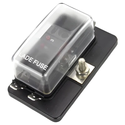 Standard Blade Fuse Box With LED Indicators 4 - 6 - 10 Way