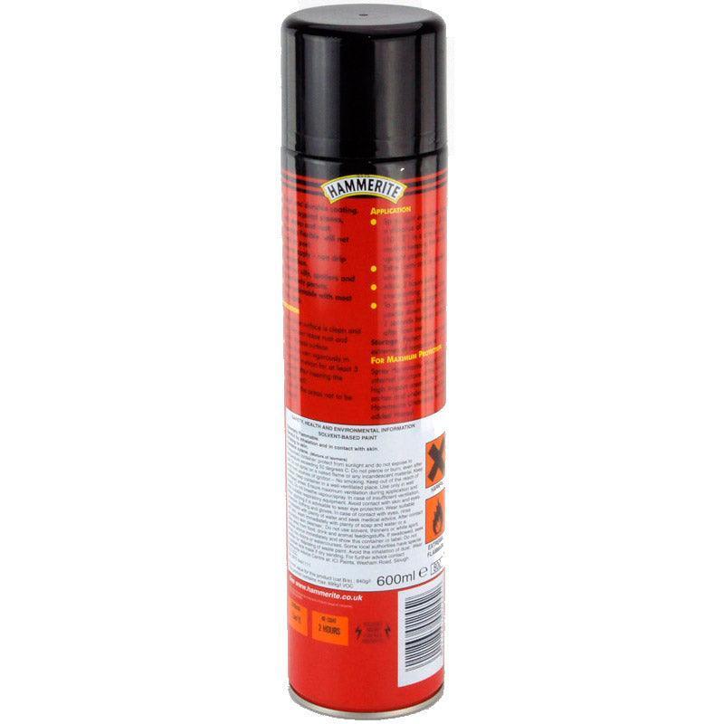 Hammerite Stonechip Aerosol 600ml Grey - Image 2