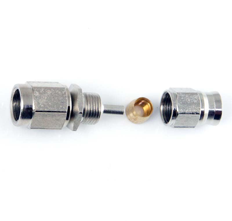 Straight Swivel Male Convex Seat 3/8" UNF - Image 3