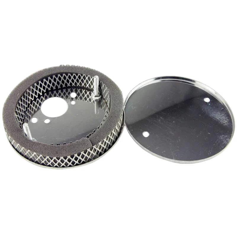 S.U. Chrome Pancake Air Filter for 1 1/2" Carb. - Image 3