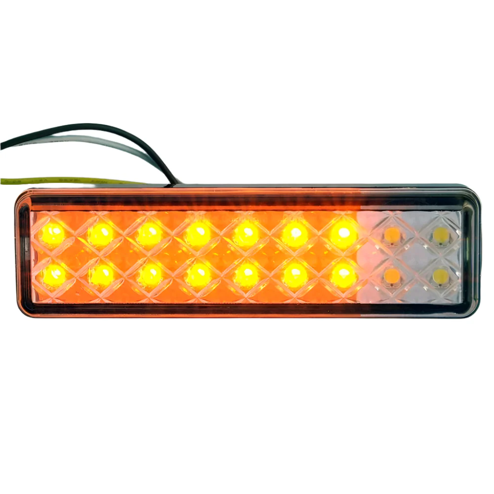 Surface Mount LED Compact Rectangular Front Marker/Indicator 133mm - Image 5