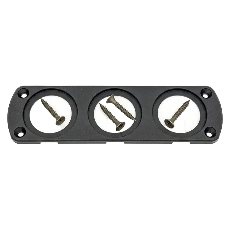 Surface Mounting Three Hole Facia Panel