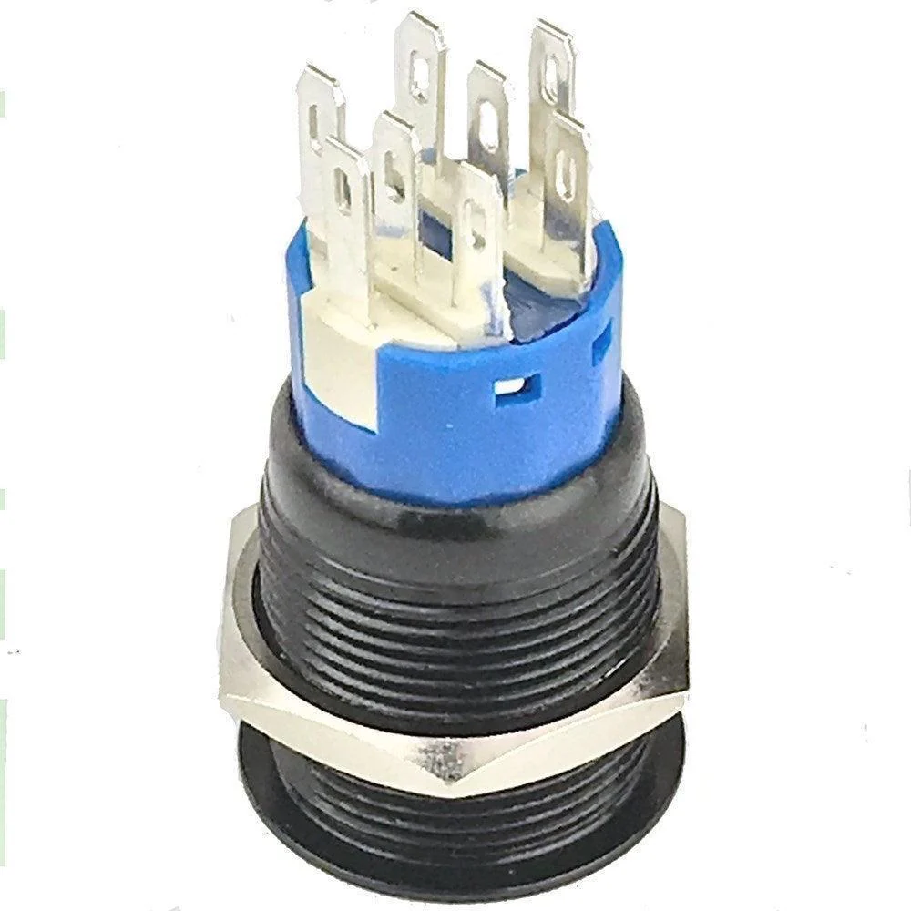 Traction Control Momentary Switch Illuminated Black Bezel - Image 4