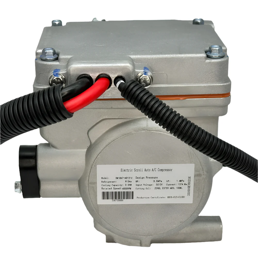 Universal 12v Electric Air Conditioning Compressor 2.2KW - Image 4