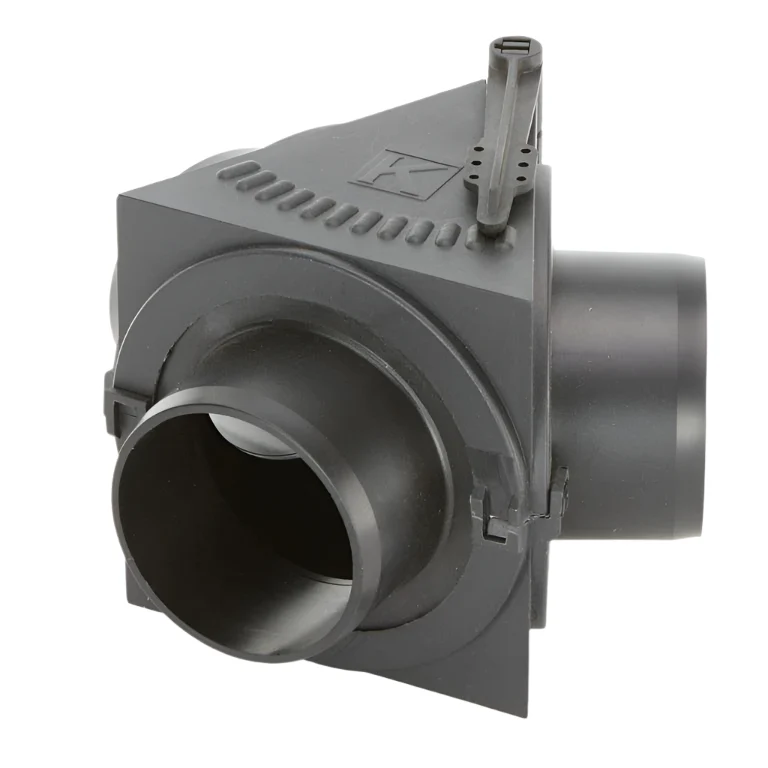 Y Splitter Vent With Butterfly 3 x 50mm Outlets