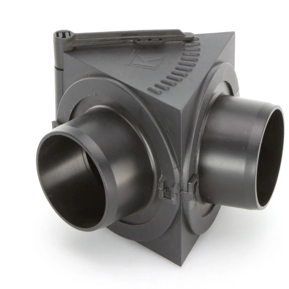 Y Splitter Vent With Butterfly 3 x 50mm Outlets - Image 2
